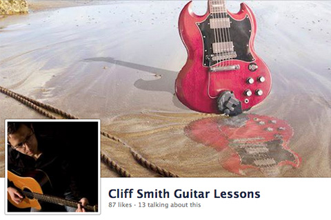 Cliff Smith Guitar Lessons Facebook page