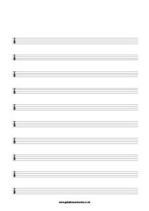 Free Blank Manuscript And TAB Paper From Cliff Smith Guitar Lessons