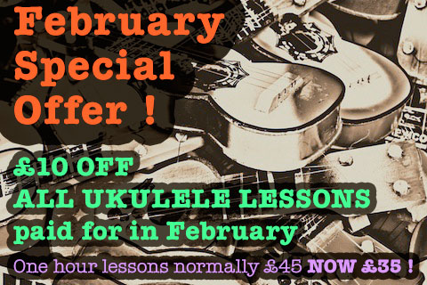 Cliff Smith Guitar Lessons - Ukulele lessons special offer