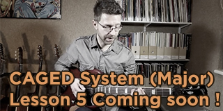 thumbnail CAGED system lesson 5 coming soon