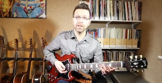 CAGED system lesson 5 - major scale, major chord and major arpegio in all 5 positions