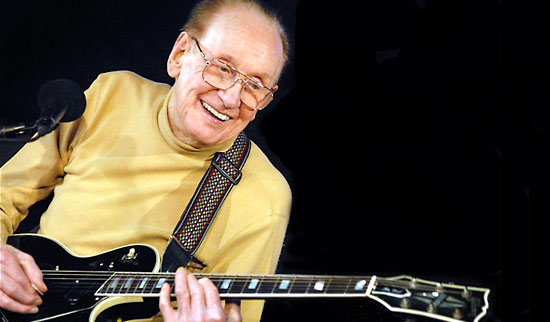 Legendary guitarist Les Paul in concert - Cliff Smith Guitar Lessons